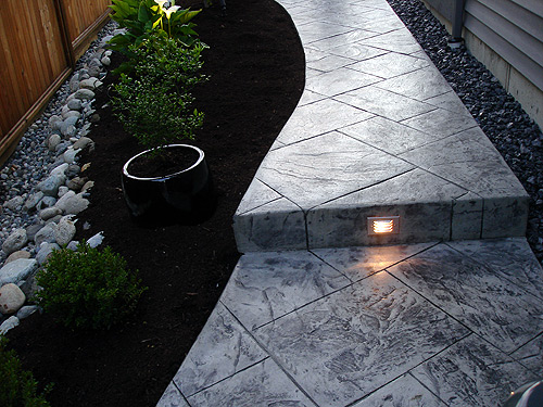 Vancouver Outdoor Concrete Lights