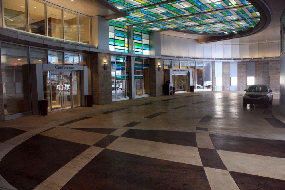 Delta Land Development Stamped Concrete Project