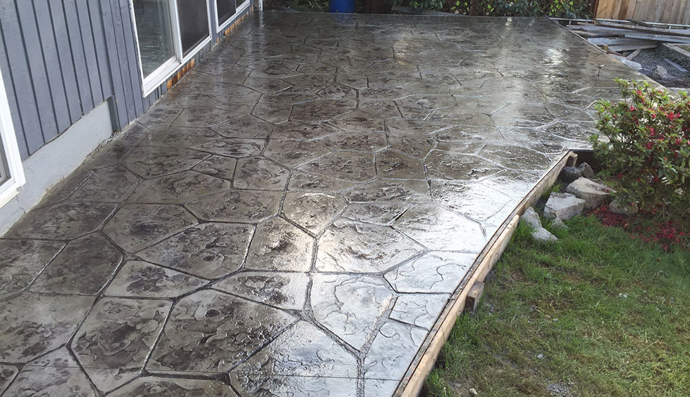 Stamped Concrete Patio