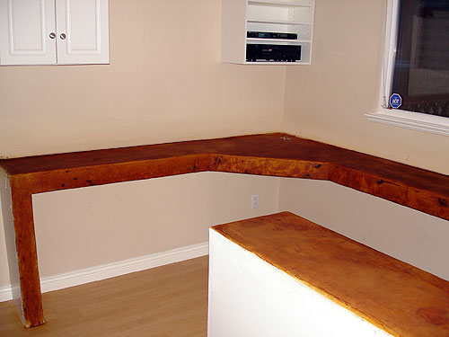 Flexcment Stamped Concrete Counter Top