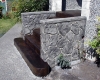 Flexcment Stamped Concrete Wall
