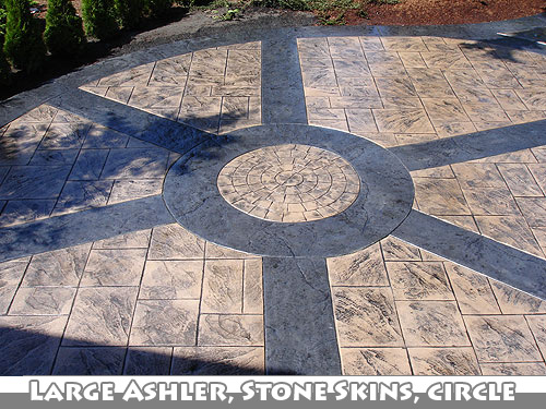 Stamped Concrete Driveway