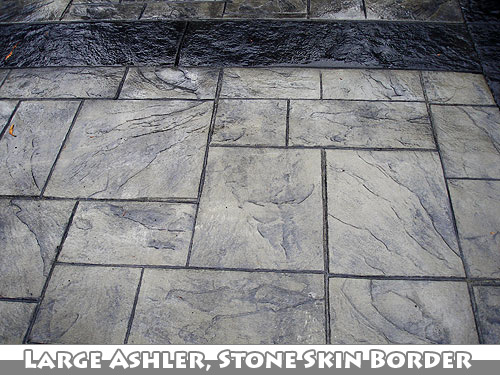 Stamped Concrete Driveway