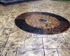 Stamped Concrete Driveway