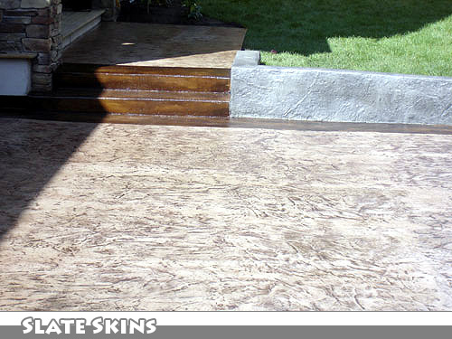 Stamped Concrete Driveway