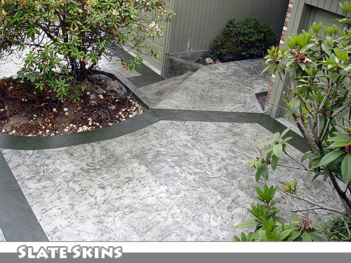 Stamped Concrete Driveway