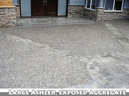 Stamped Concrete Driveway