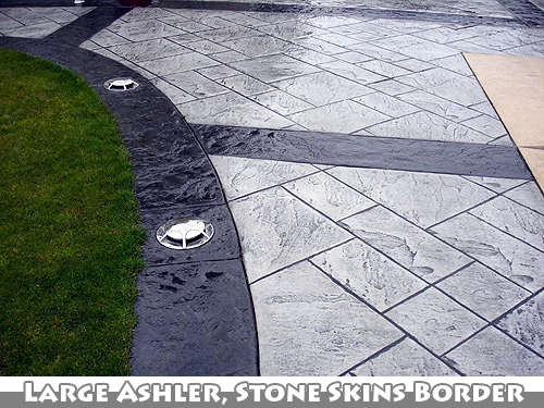 Stamped Concrete Driveway
