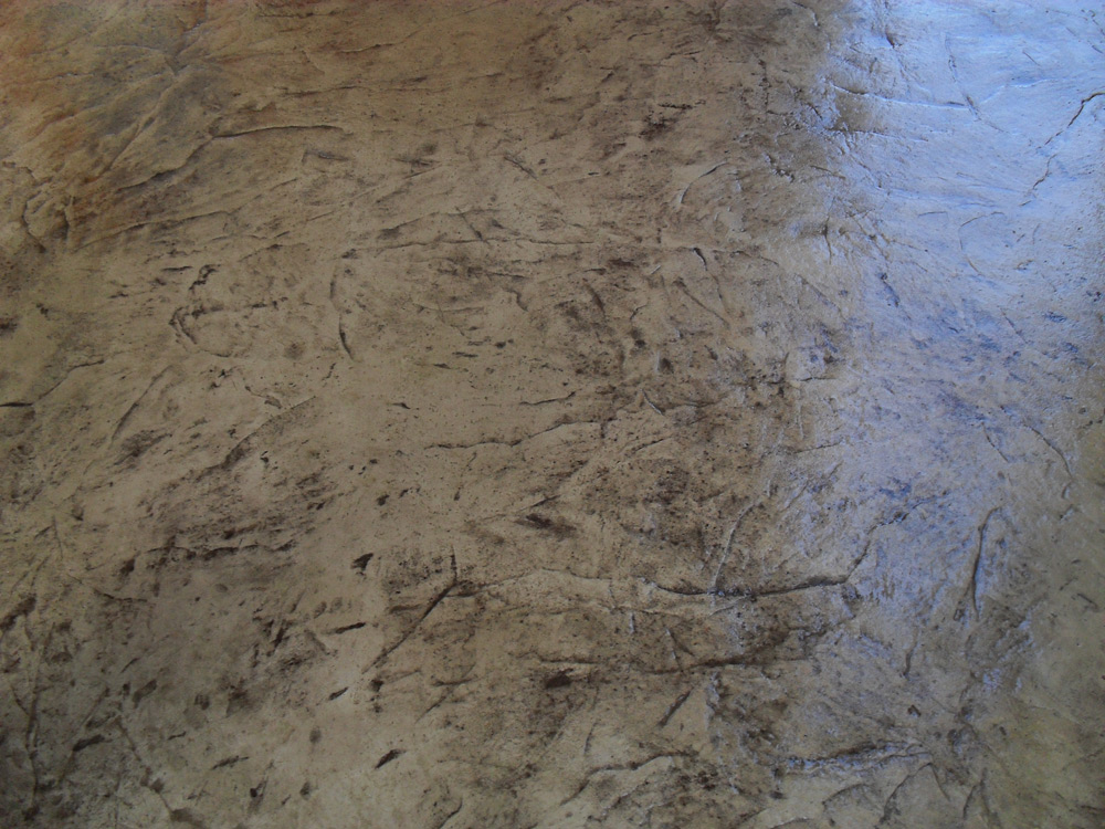 Stamped Concrete Driveway