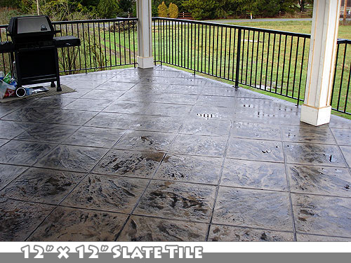 Stamped Concrete Patio