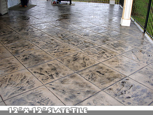 Stamped Concrete Patio