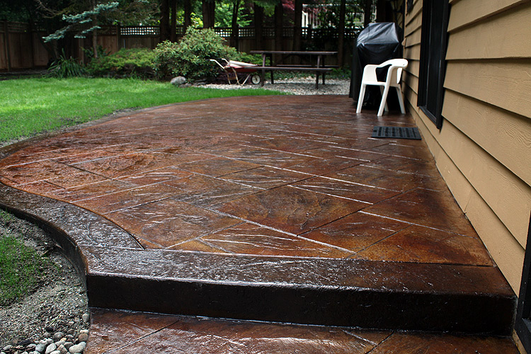 Stamped Concrete Patio