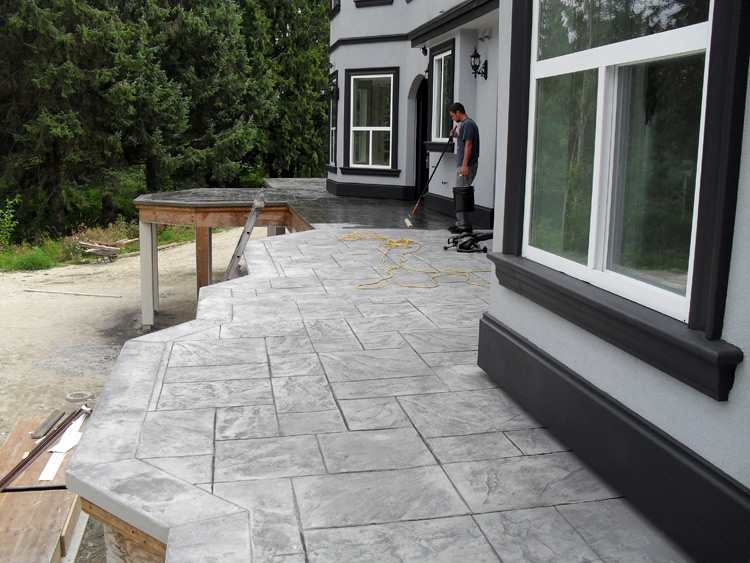 Stamped Concrete Patio
