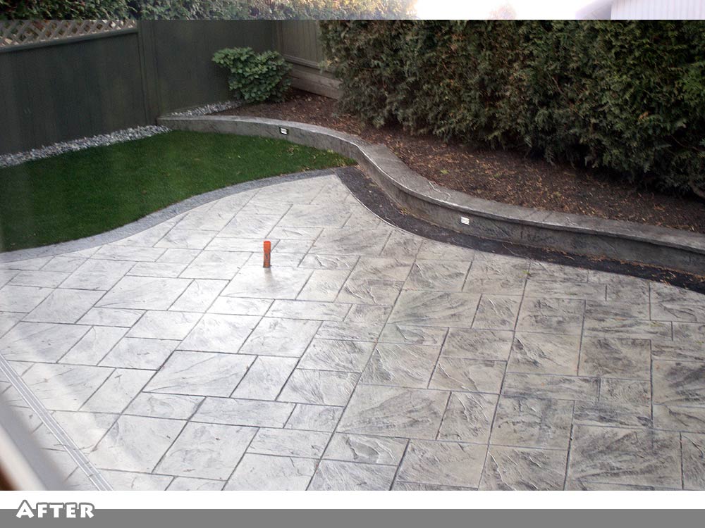 Stamped Concrete Patio