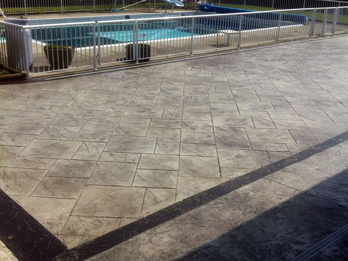 Stamped Concrete Patio