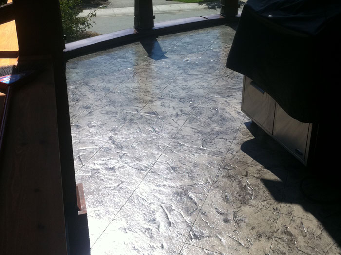 Stamped Concrete Patio