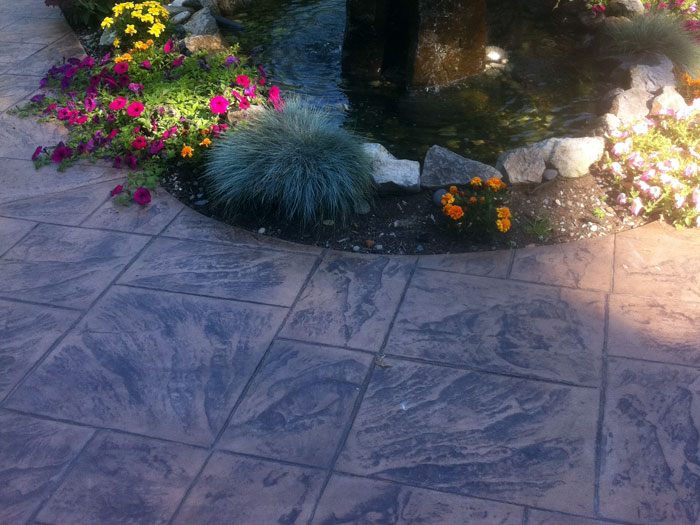 Stamped Concrete Patio