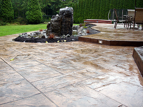 Stamped Concrete Patio