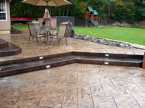 Stamped Concrete Patio