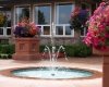 Large Ashler with Stone Skin Border Stamped Concrete Pool
