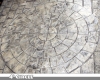 Acid Stain Stamped Concrete Stairs