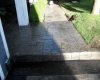 Acid Stain Stamped Concrete Stairs